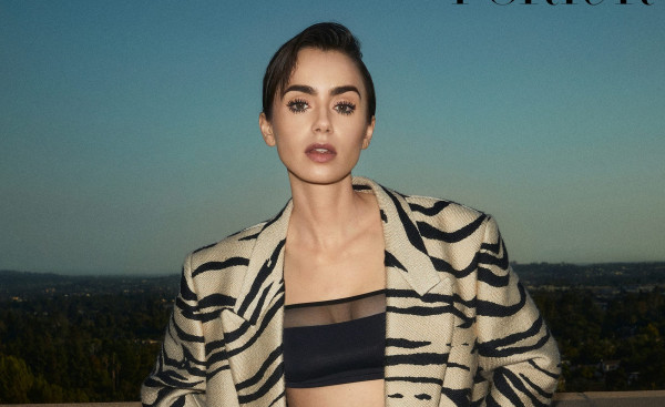 Emily in Paris; Lily Collins talks to Net-A-Porter about love and alter egos