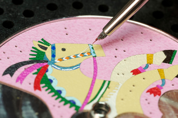 Arceau Costume de Fête Watch: Hermès&#8217; unveiled its exquisite dial craftsmanship