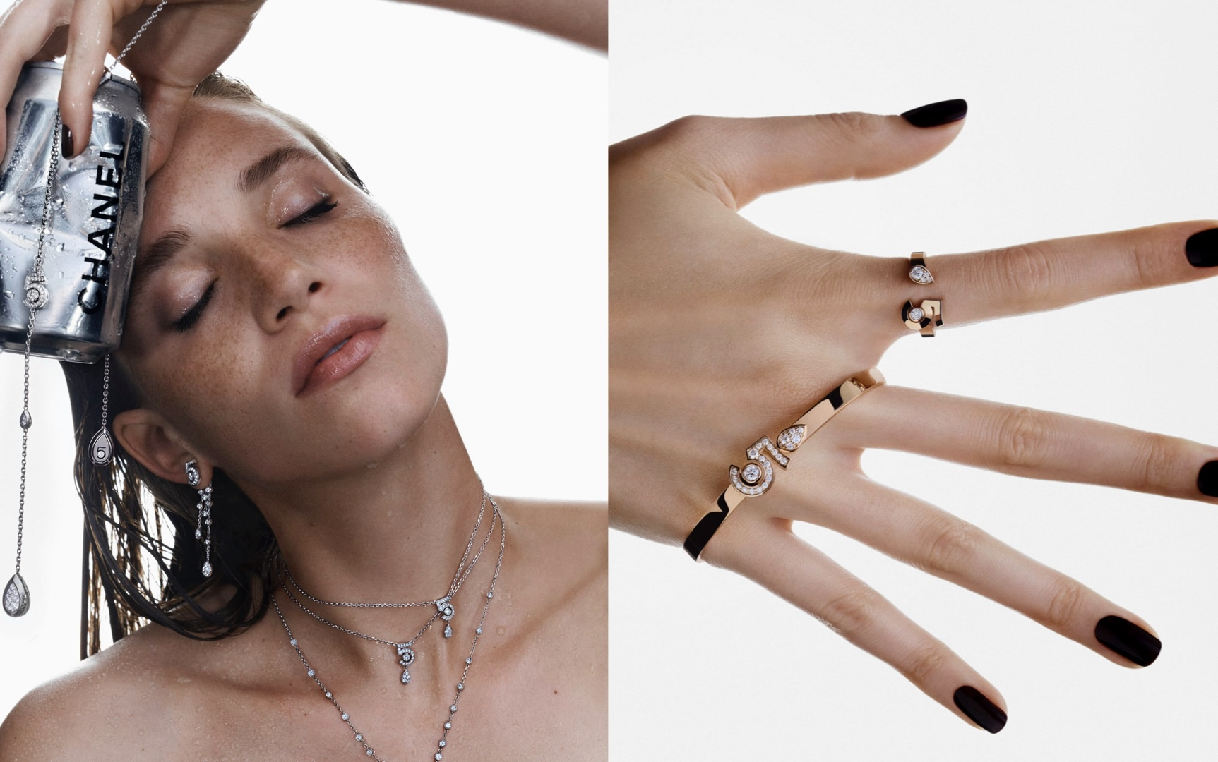 Chanel has unveiled its special Jewellery N°5 collection