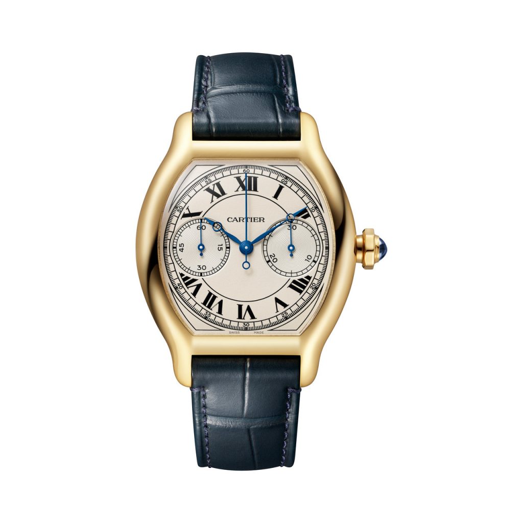 Cartier Privé Tortue Monopusher Chronograph