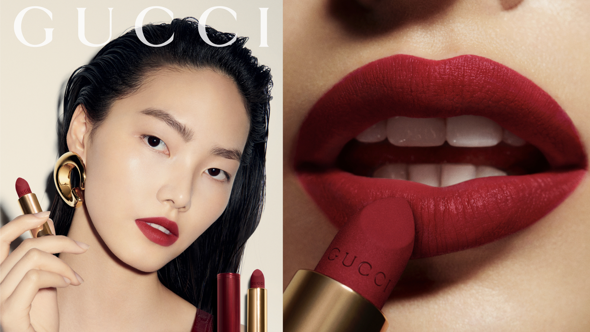 Gucci Beauty launches ROSSO ANCORA MATTE LIPSTICK, the first lipstick by Sabato De Sarno