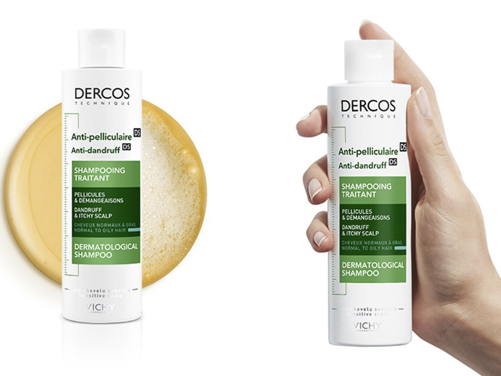 Vichy has launched a 75-millilitre version of its hair care product, Dercos Anti-Dandruff Shampoo