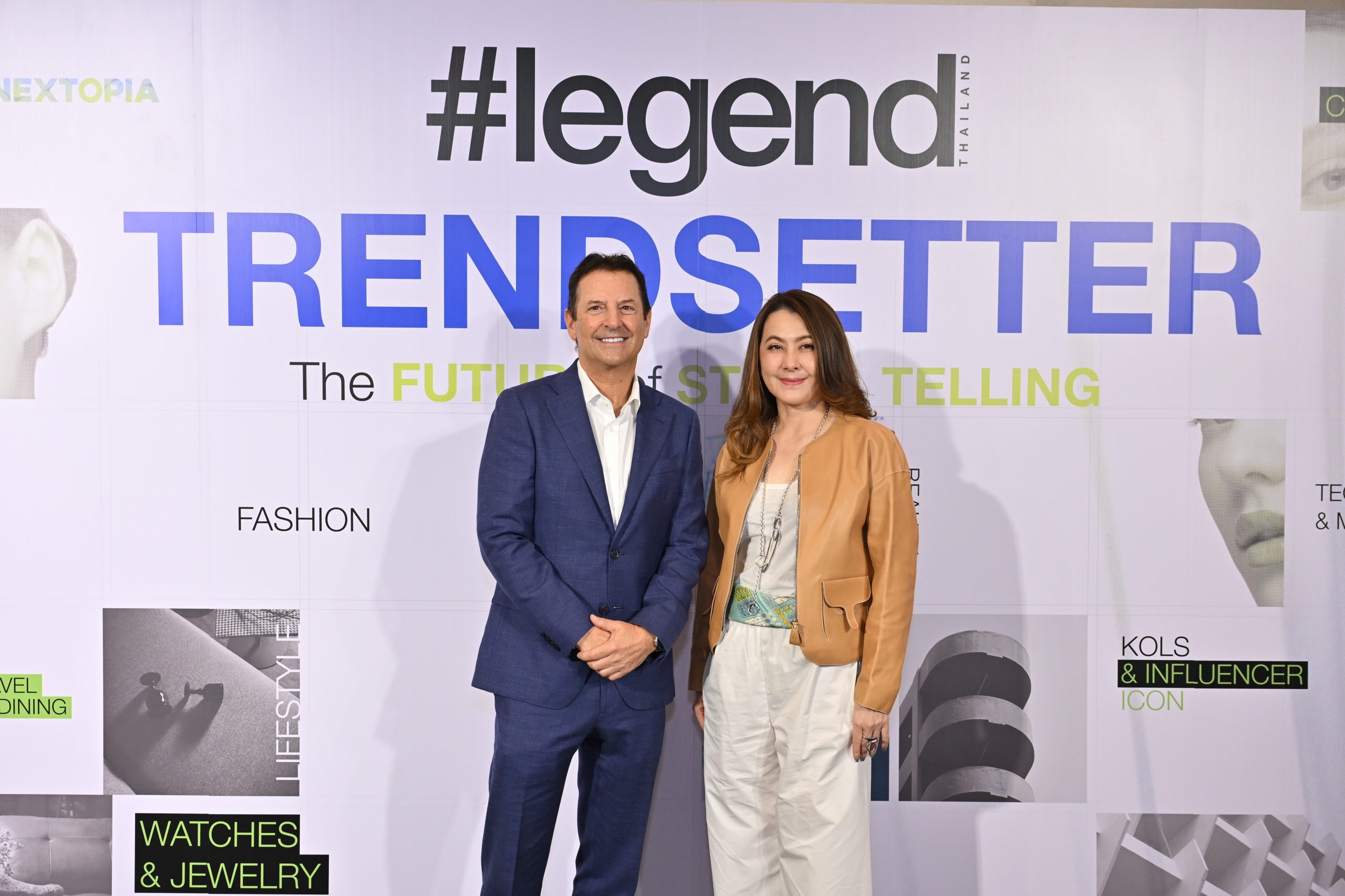 Dr. Steven Alan และคุณรัชนีพร กิจเจริญ ผู้บริหาร #legend Thailand