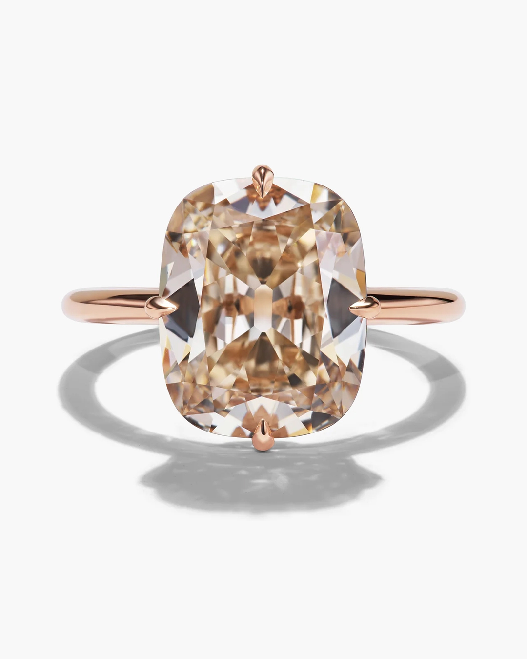 Champagne diamond ring by Aaryah