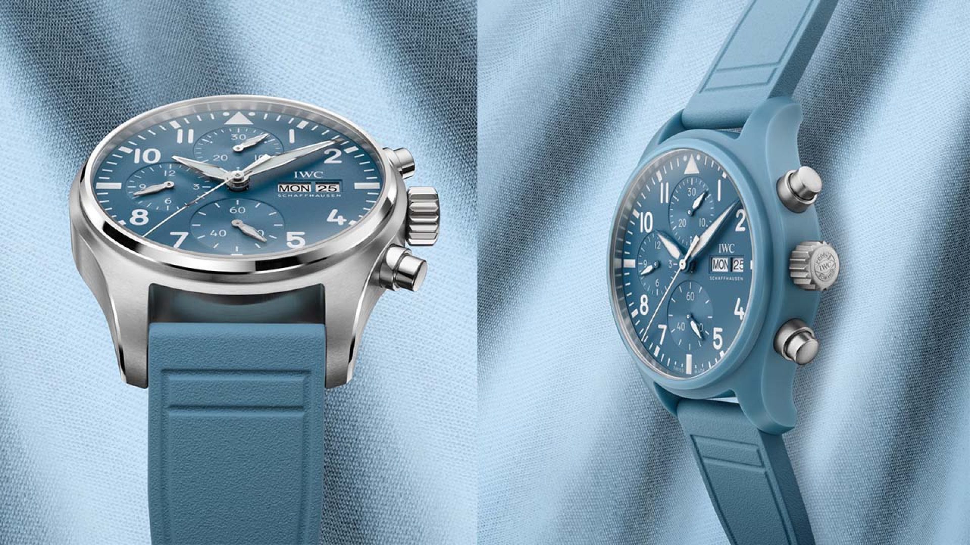 IWC MIramar Blue Top Gun Banner