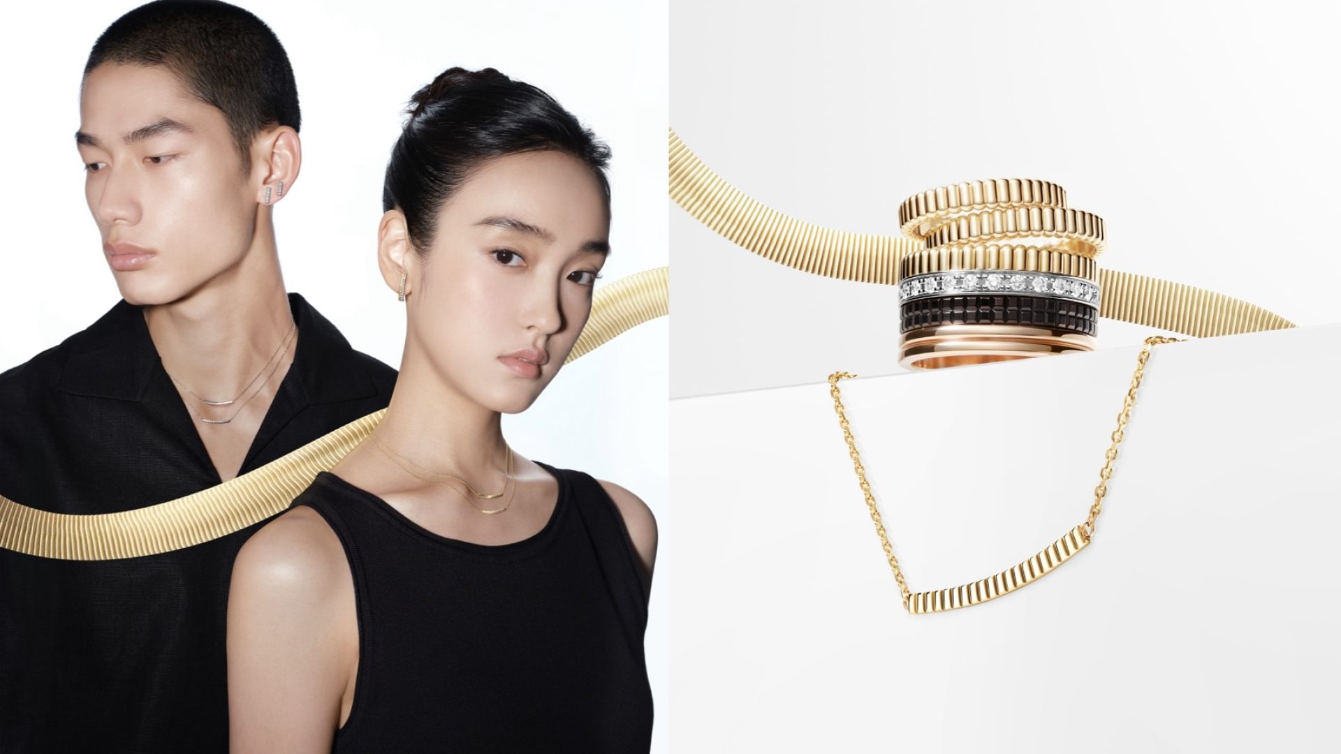 ‎Boucheron unveils new campaign “Endless Linkage”.‎001