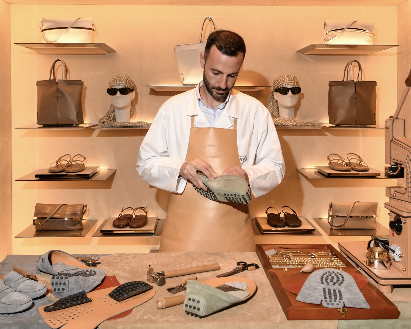 Italian Hands by Tod’s in Manhattan