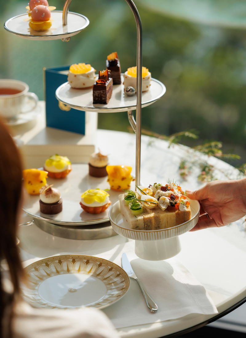 Hotel afternoon tea in Bangkok