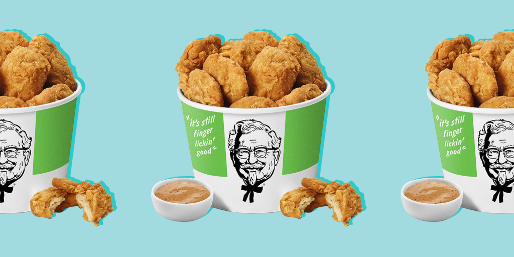 Kfc S New Vegan Beyond Meat Chicken Nuggets Hashtag Legend