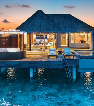 Illuminating Sea Views at W Maldives Fabulous Lagoon Oasis Villa ...