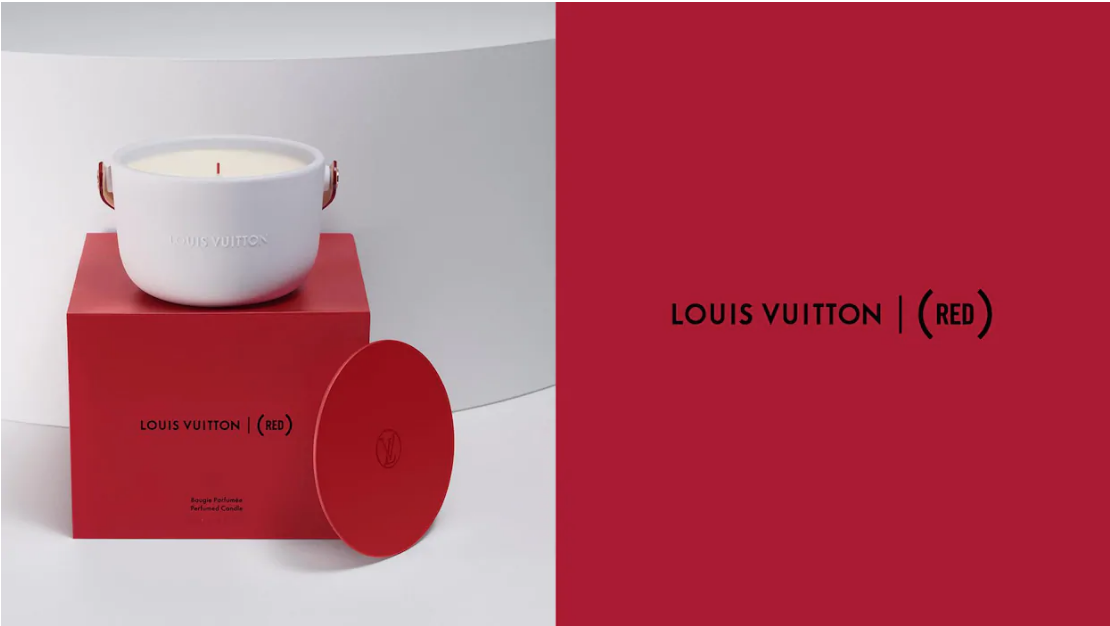 Louis Vuitton and (RED) craft a perfumed candle that supports the fight  against HIV/AIDS — Hashtag Legend