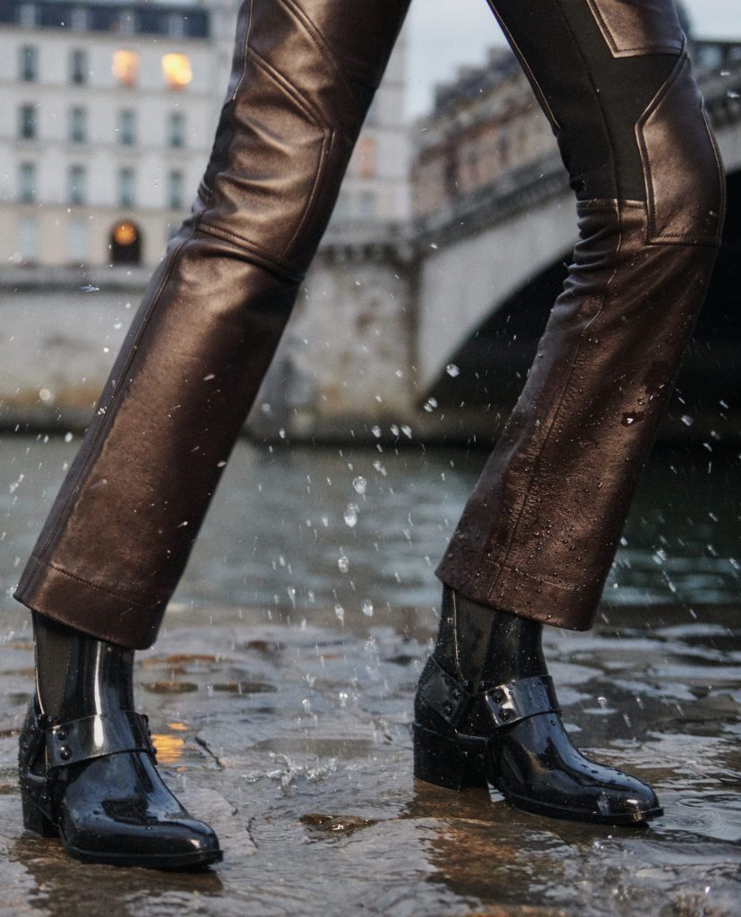 LOUIS VUITTON T 37 en rain boots - VALOIS VINTAGE PARIS
