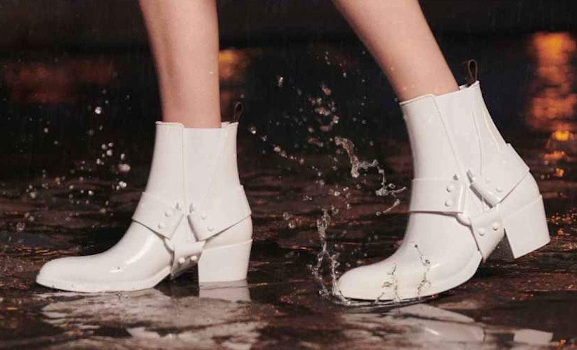 Louis Vuitton's Rain Boots Make Getting Caught In The Rain Fun Again