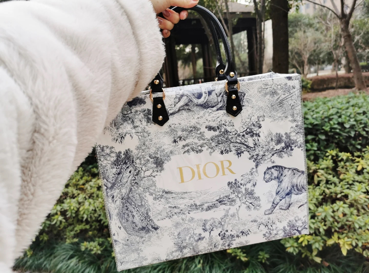 How To Turn A Luxury Shopping Bag Into A Handbag