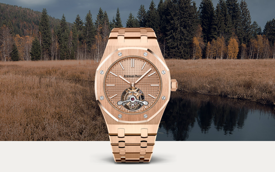 Drake Audemars Piguet Pink Gold Toubillon 