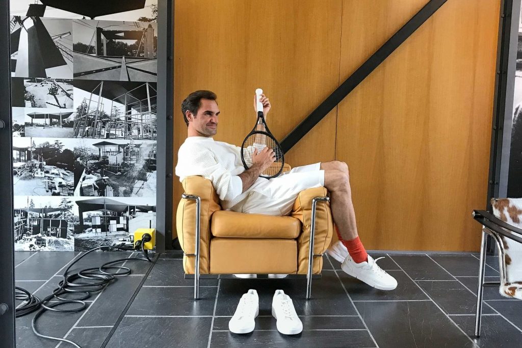 roger federer fashion shoes