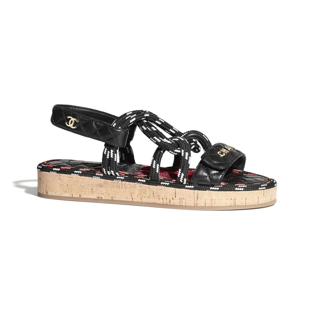 chanel summer sandals 2020