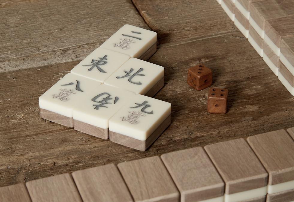 hypeAF: @hermes has unveiled a $42,000 USD Helios mahjong set. Crafted from  solid rosewood combined with printed Swift calfskin, the set…