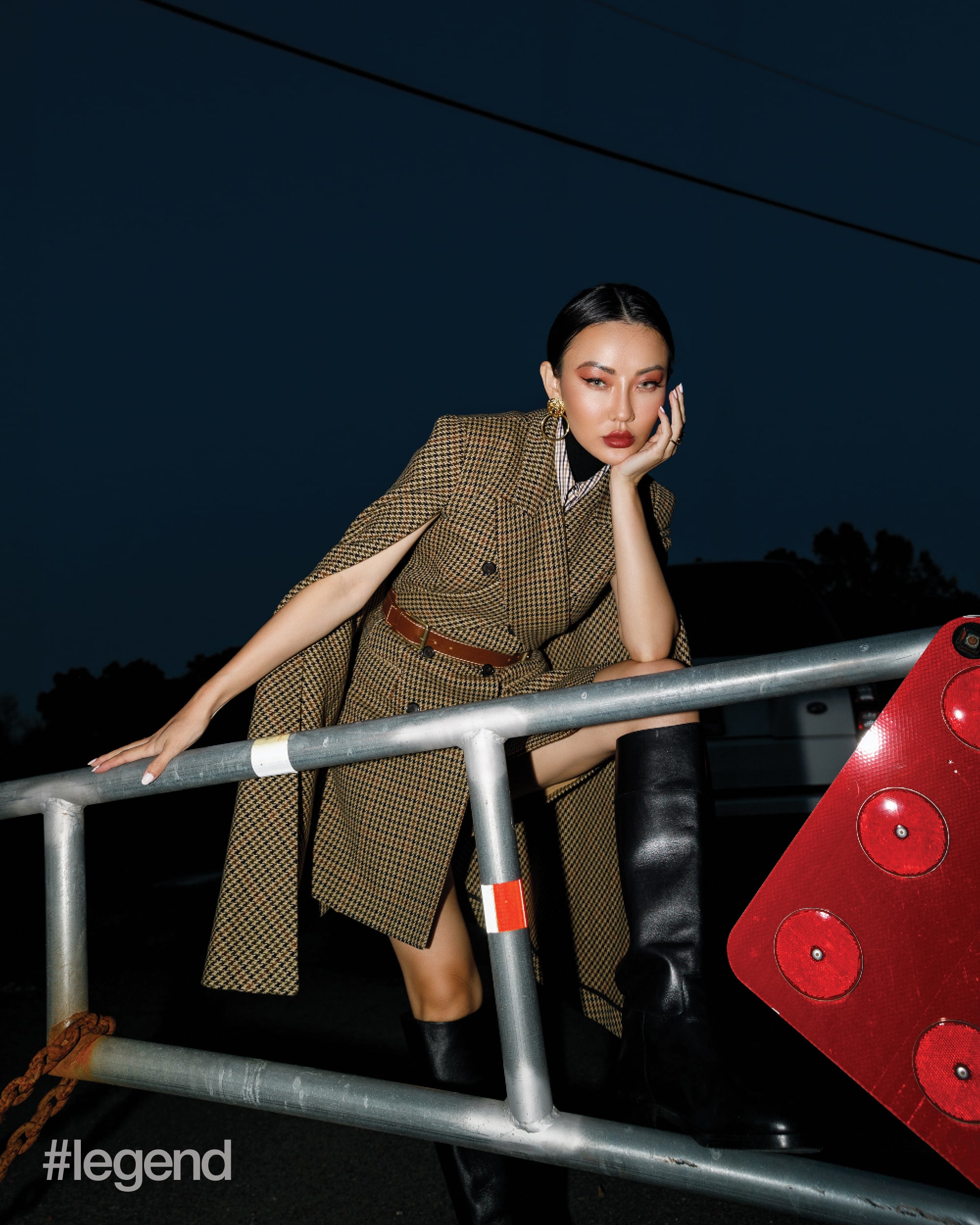 Michael Kors on X: Bags about town: Jessica Wang carries the