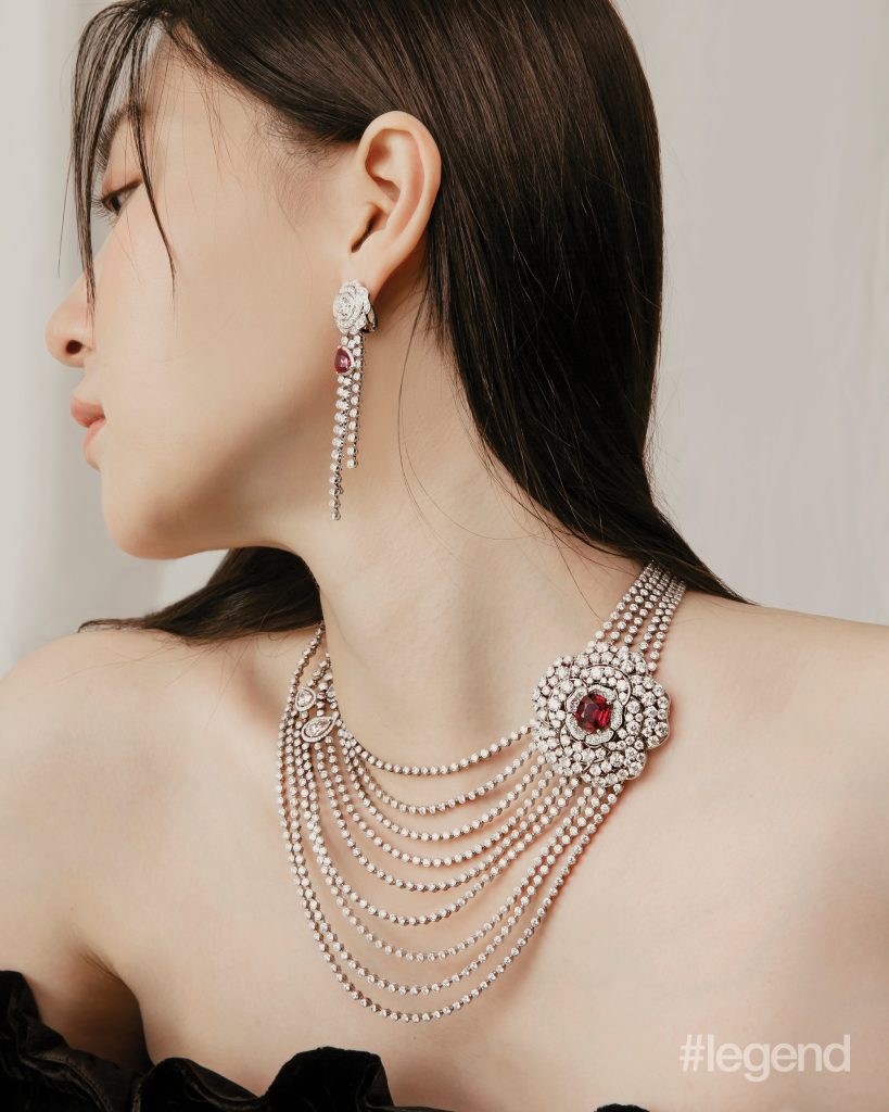 A look at Chanel's 1.5 camellia diamond jewels