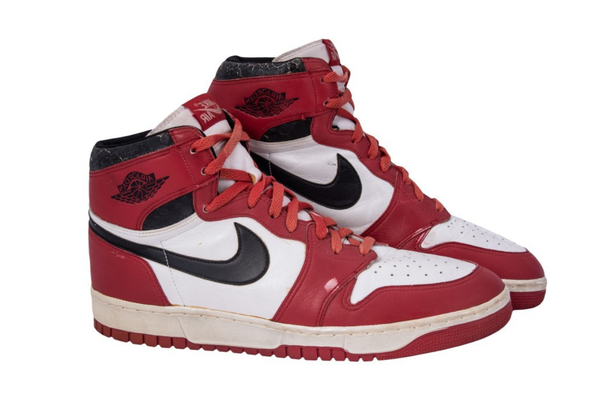 Michael Jordan's Championship Air Jordans, Sneakerdom's Most Elite  Collection, Head to Sotheby's Sale - WSJ
