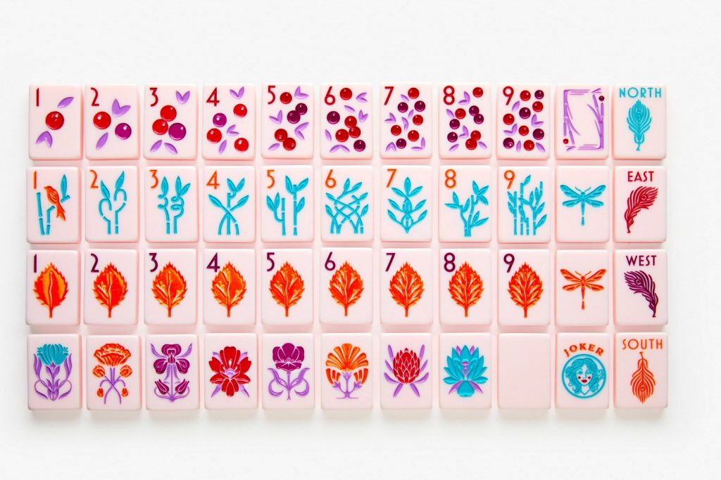 The Botanical Line - Mahjong Tile Set - Blue-Eyed Jack Release – The Mahjong  Line