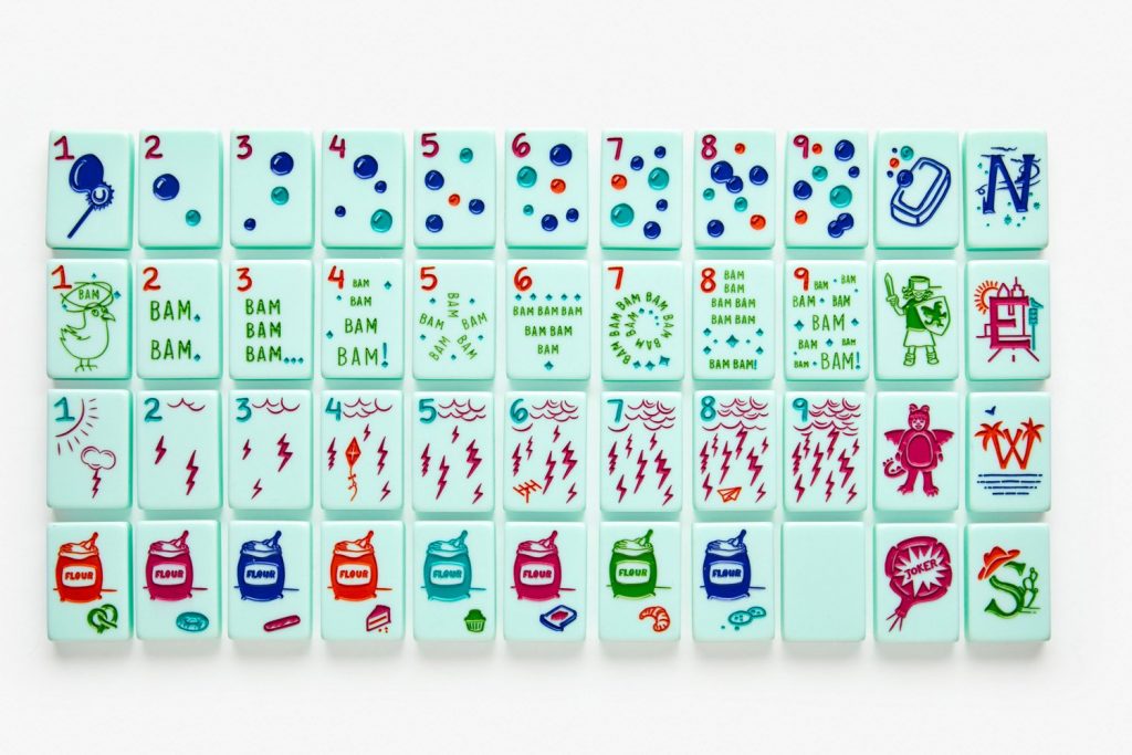 The Botanical Line - Mahjong Tile Set - Blue-Eyed Jack Release – The Mahjong  Line