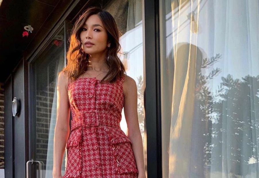 Gemma Chan spotlights Asian designers on Raya press tour — Hashtag Legend