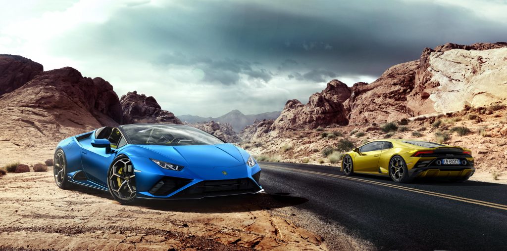 04 - Lamborghini Huracán EVO RWD Spyder(Left) & Huracán EVO RWD(Right)-min