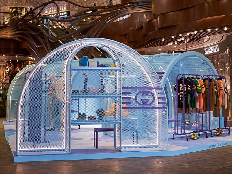 Gucci's Flora Knight Pop-up Store at ifc mall, Hong Kong - ButterBoom