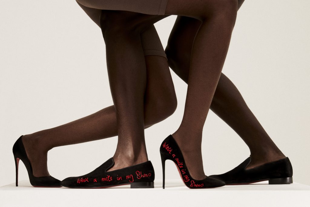 Stepping up Christian Louboutin's 'Walk A In My Shoes' collection — Hashtag Legend