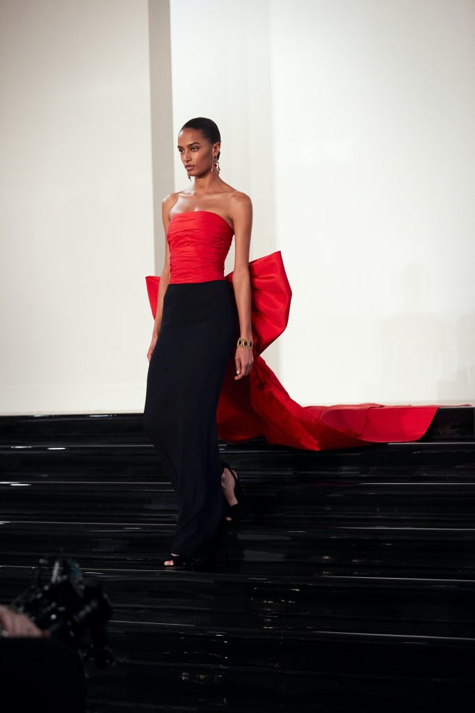 Ralph Lauren unveiled his latest collection at the Museum of