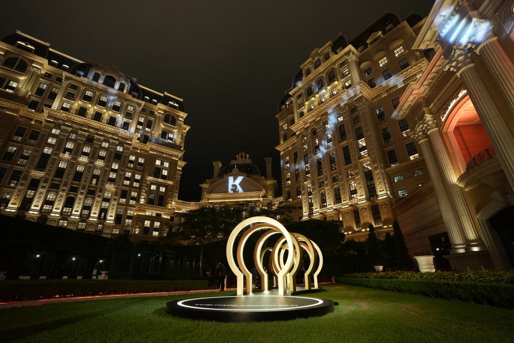 Inside the Karl Lagerfeld hotel opening party in Macau