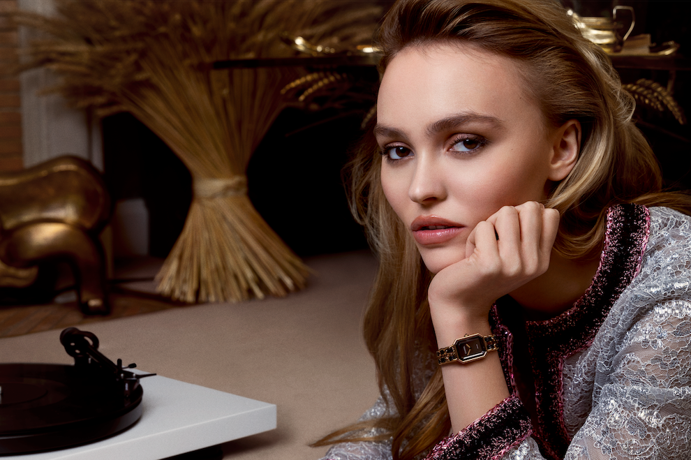 Chanel: Lily-Rose Depp fronts the campaign for Chanel's Première watch -  Hashtag Legend
