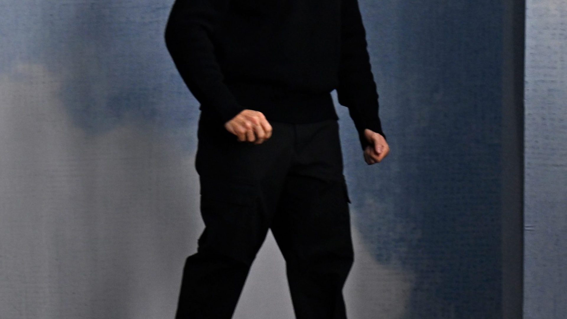 LONDON, ENGLAND - SEPTEMBER 22: Daniel Lee Chief creative officer of Burberry Group walks the runway at the Burberry show during London Fashion Week September 2025 on September 22, 2025 in London, England. (Photo by Kate Green/Getty Images)