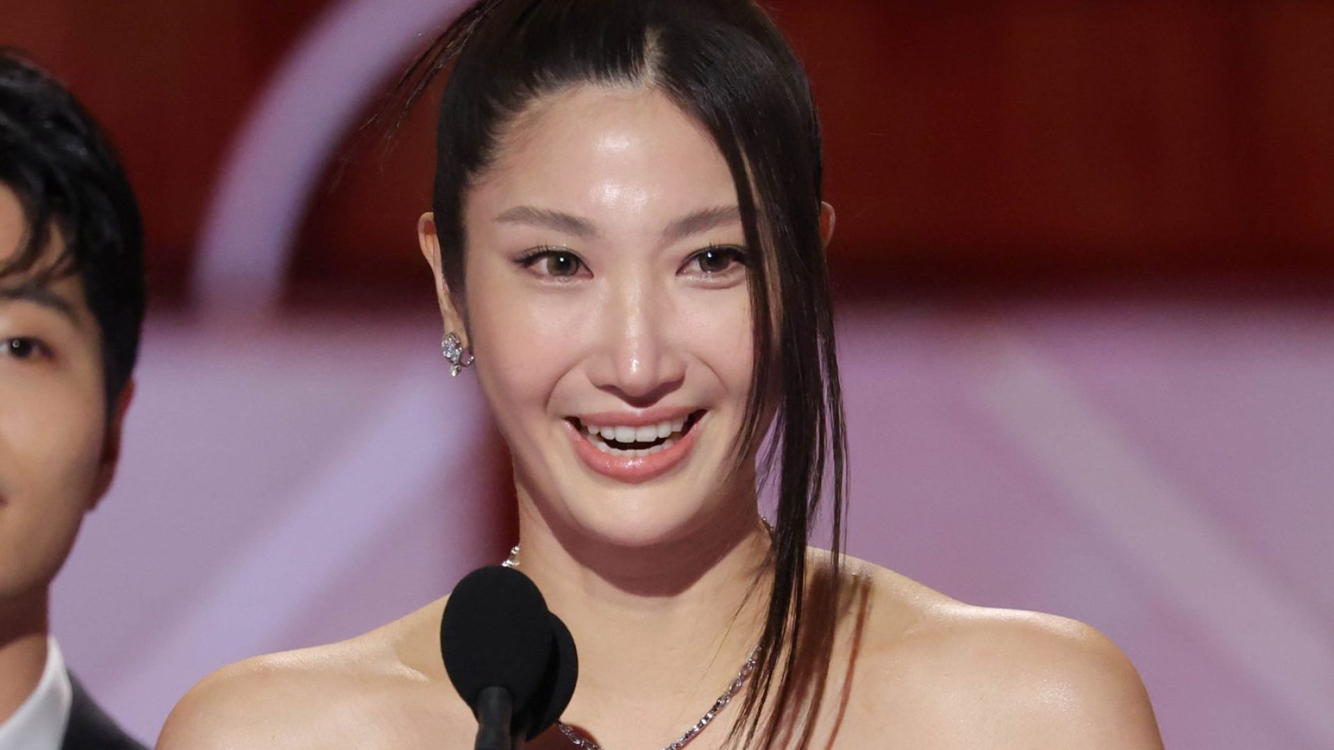 Ejae at the 83rd Annual Golden Globes held at The Beverly Hilton on January 11, 2026 in Beverly Hills, California. (Photo by Rich Polk/2026GG/Penske Media via Getty Images)