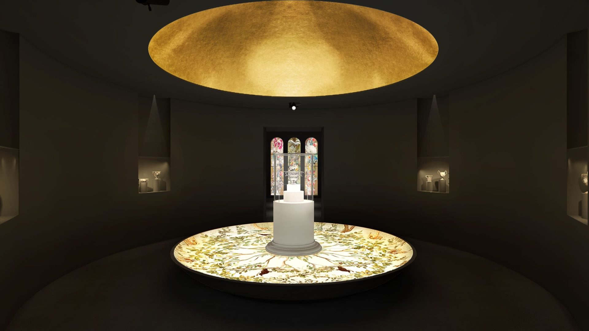 “传奇瑰宝”主题空间渲染图