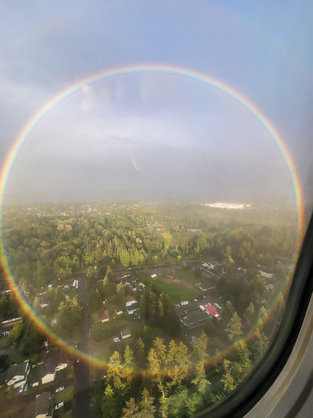 Smartphone Third Place goes to Peter Reinold of Kent, US for the image ‘Circular Rainbow’. Peter held his camera phone steady through a turbulent landing at Seattle-Tacoma International Airport to capture this complete circular rainbow. Judges Our enjoyed how the image “encapsulates the spirit of smartphone photography” in its opportunism. The circular rainbow would have been there for just a second and Peter captured it.