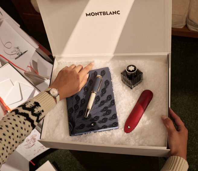 The Origin Collection Doué Classique Fountain Pen (left)