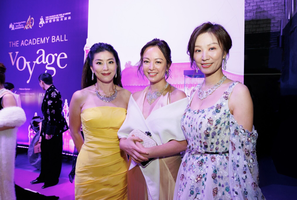Candy Chuang, Regine Ngan, and Michelle Cheng