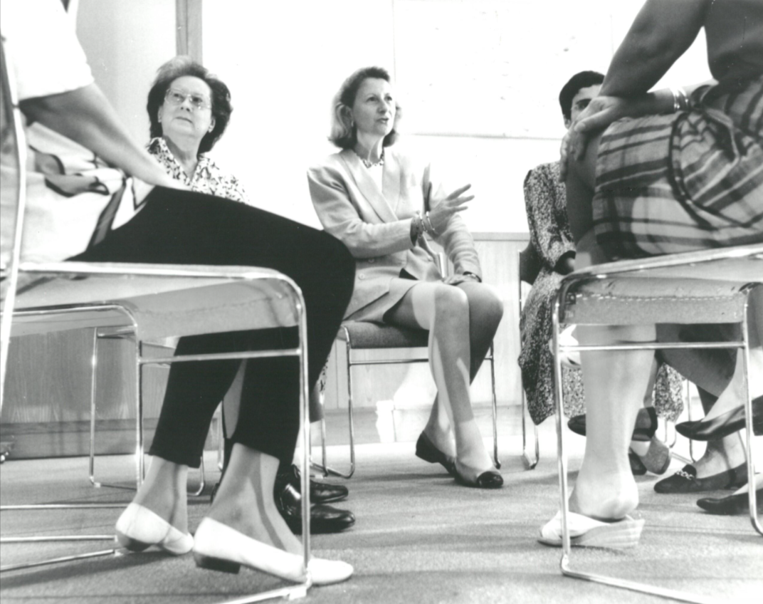 The first meeting of the HKCF in 1987.