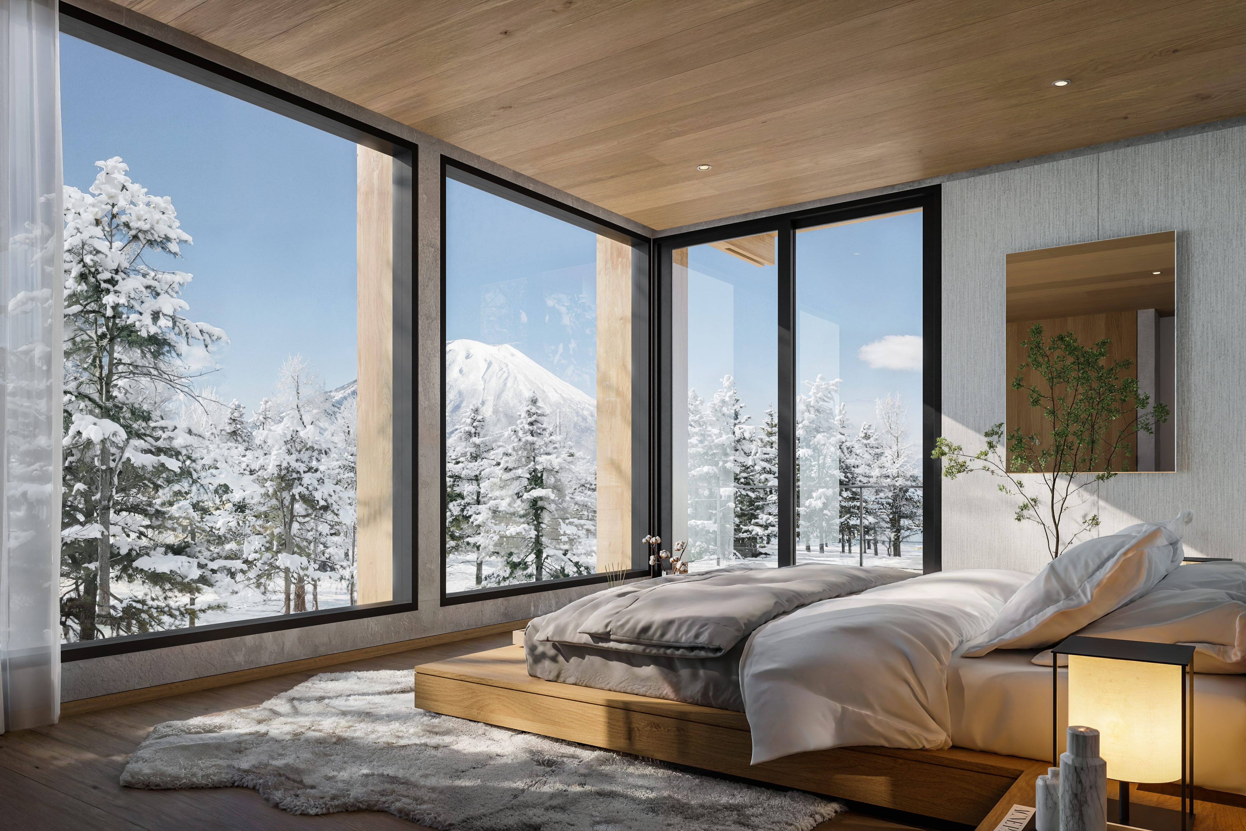Bedroom in the J Series villas