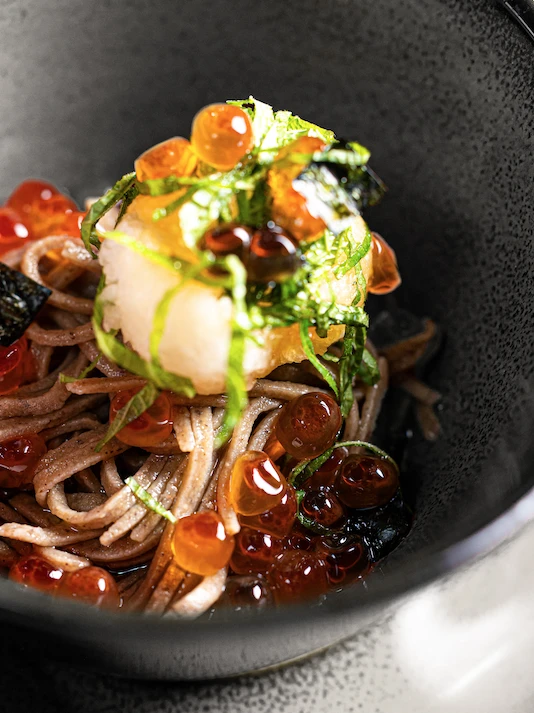 Handmade Izumo Soba Noodles with Black Abalone and Abalone Liver Sauce.jpg
