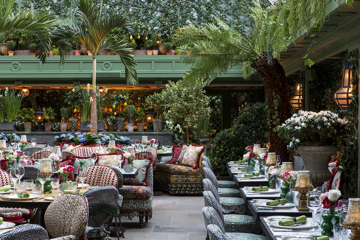 Private members club Annabel's in London, another Brudnizki design. 