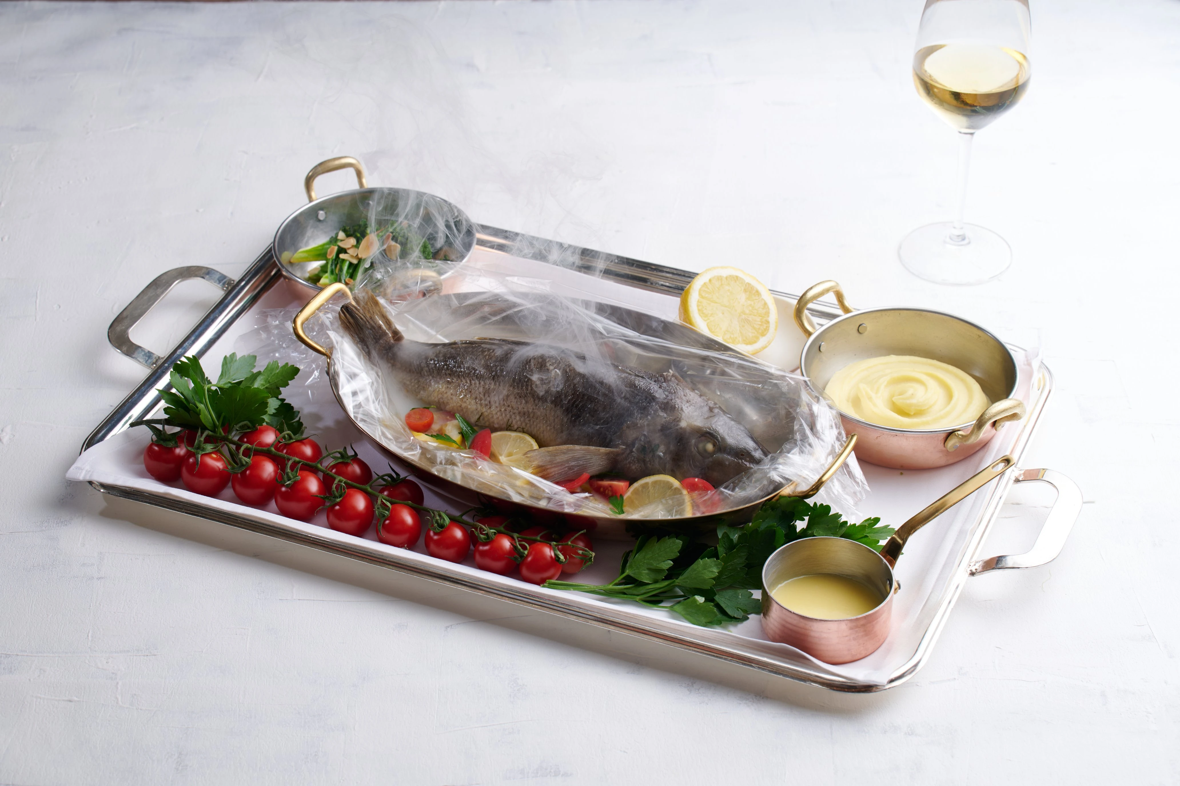 Baked Whole Wild New Zealand Blue Cod