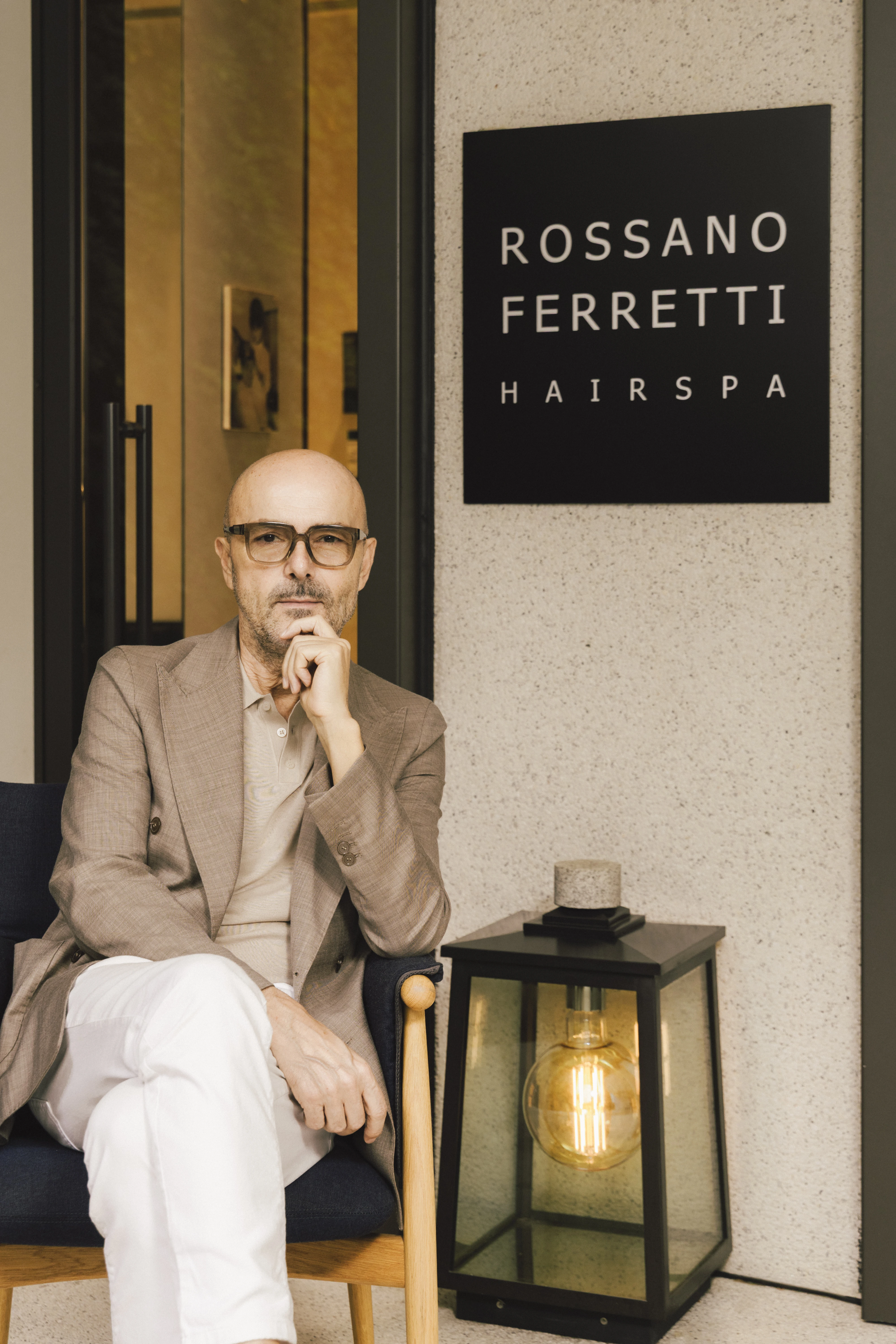 Rossano Ferretti, Italian hairstylist to the stars.